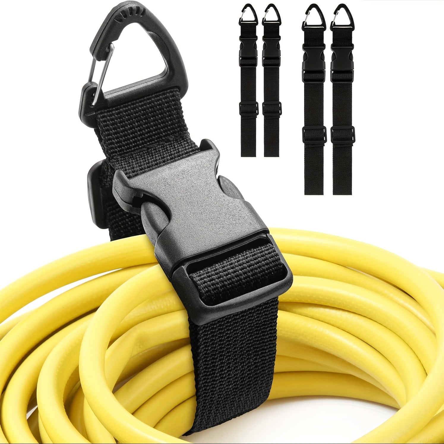 Workshop Tools Organizer - 45cm Black Adjustable Extension Cord Organizer