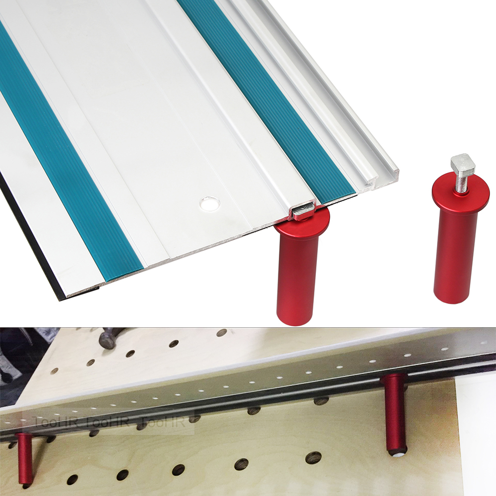 Bench Dog Hole - Aluminum Alloy Guide Rail Track Workbench