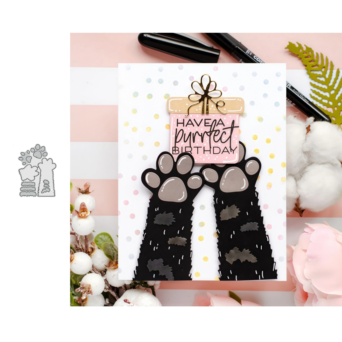 2025 New Arrival Cat Paw Bookm - Tap Die Set review and price
