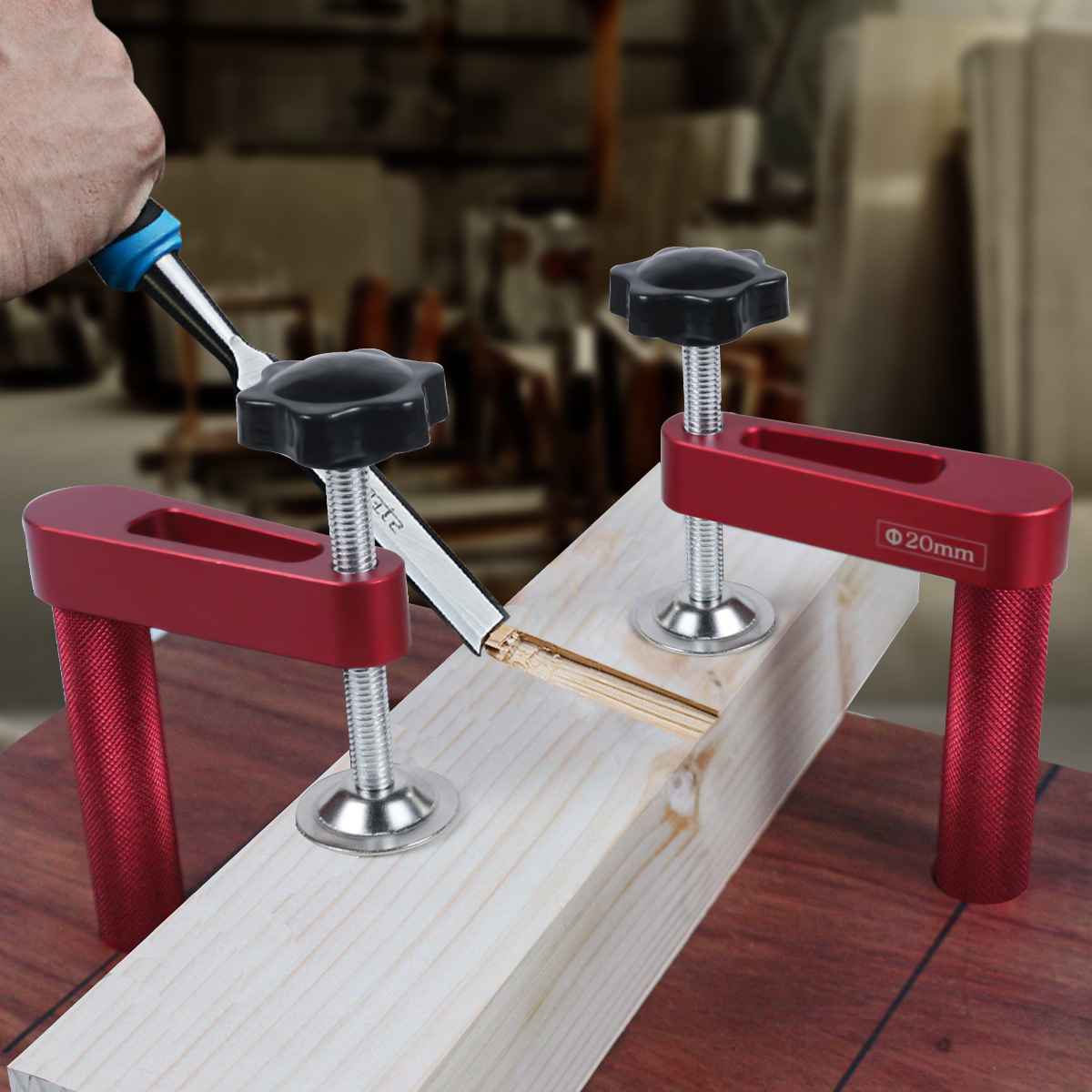 1pc 19mm/20mm Dog Hole Clamp W - Bench Dog Hole review and price
