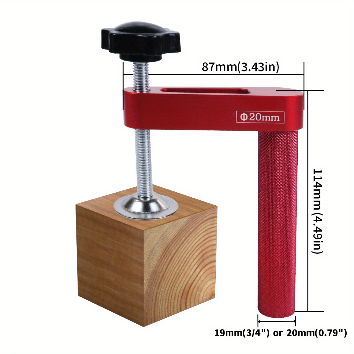 1pc 19mm/20mm Dog Hole Clamp W - Bench Dog Hole review and price