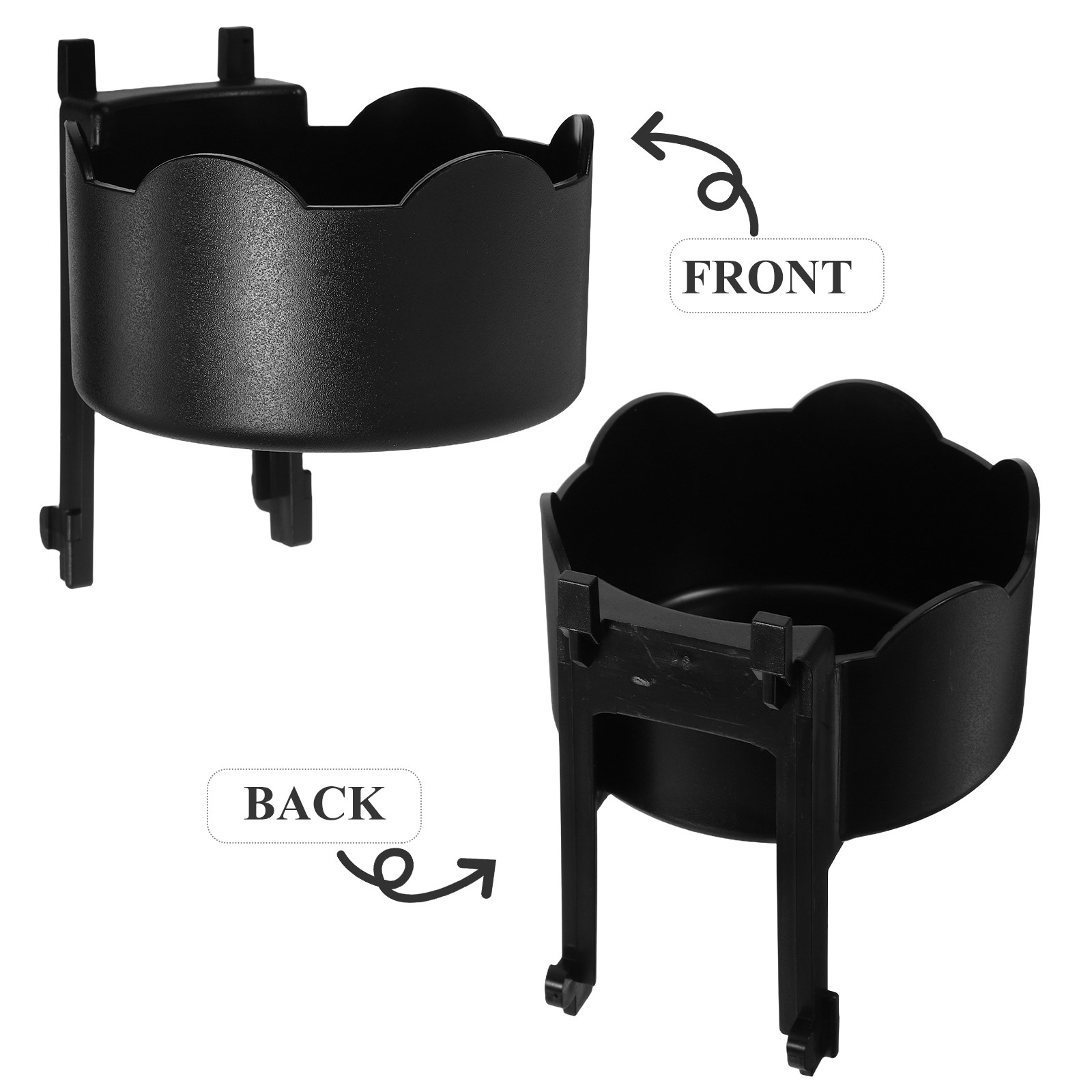 Wall Mounted Black Plastic Rou - Workshop Tools Organizer review and price