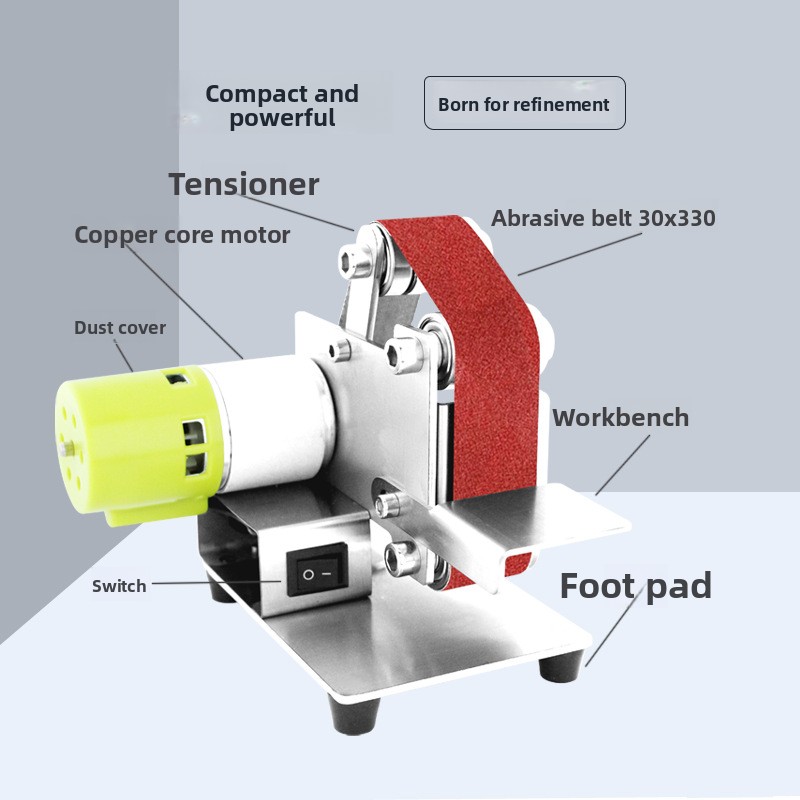 Mini Electric Belt Sander Poli - Workshop Tools Knife Sharpener review and price