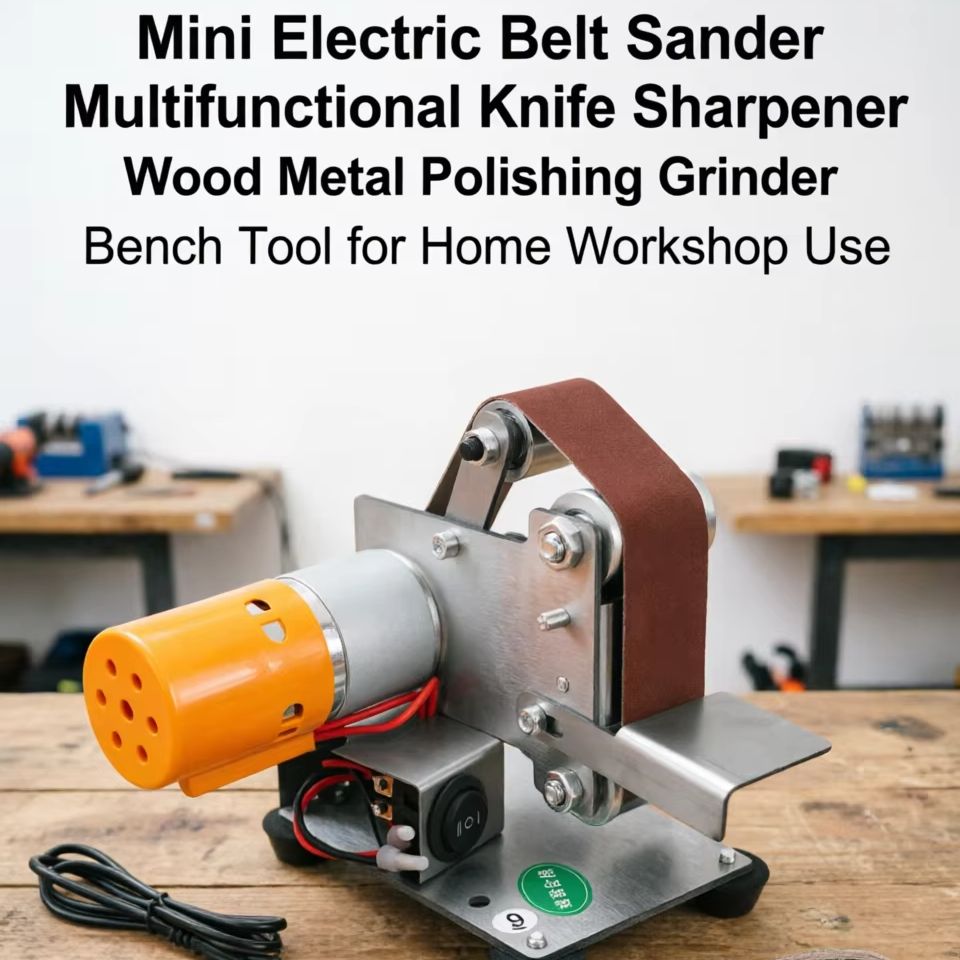 Mini Electric Belt Sander Mult - Workshop Tools Knife Sharpener review and price